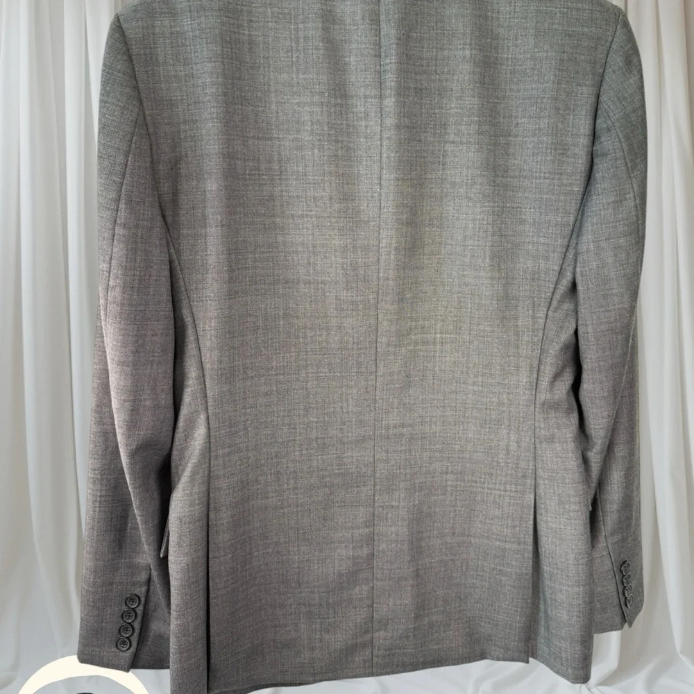 J Crew Wool Blazer size 40 Charcoal Gray Classic Fit
